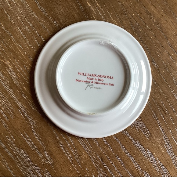 Williams Sonoma Set of Six Appetizer Plates - Picture 4 of 6